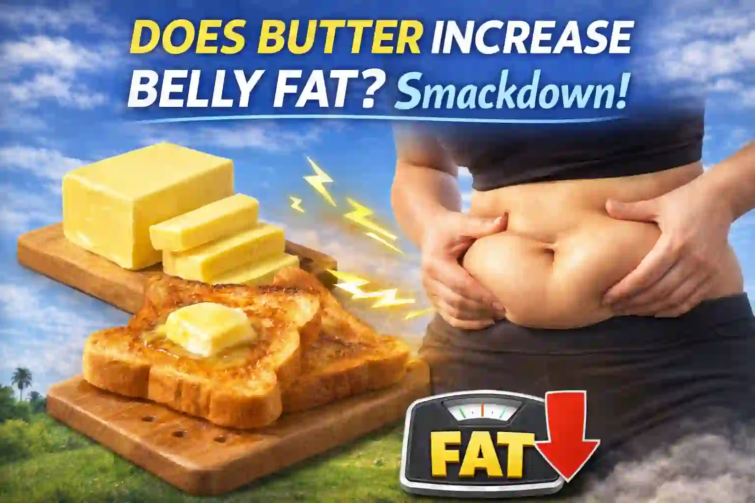 DOES BUTTER INCREASE BELLY FAT? Smackdown!