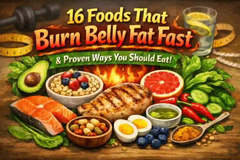 16 Foods that Burn Belly Fat Fast and Proven Ways You Should Eat!