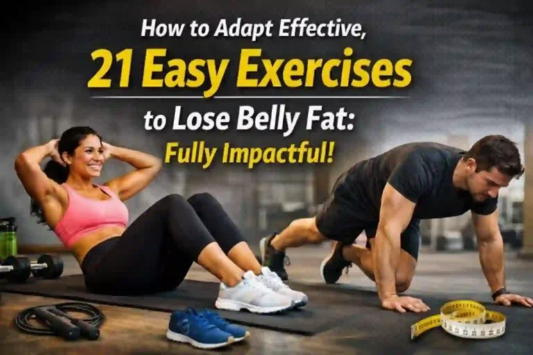 21 Easy Exercises to Lose Belly Fat Fully Impactful